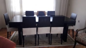 Sekiz Sandalyeli Yemek Masası