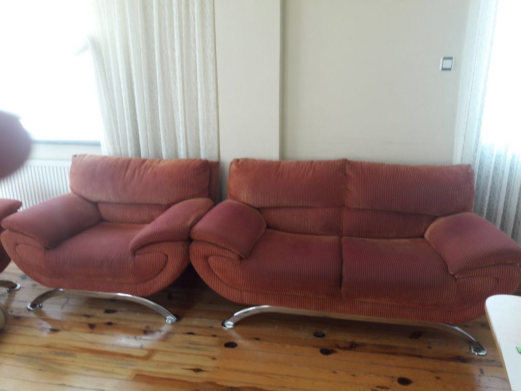 Metal Ayaklı Oturma Grubu